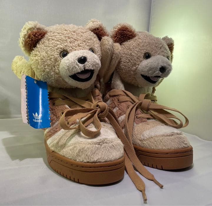 稀少品 adidas BEAR アディダス ジェレミースコット ベア スニーカー