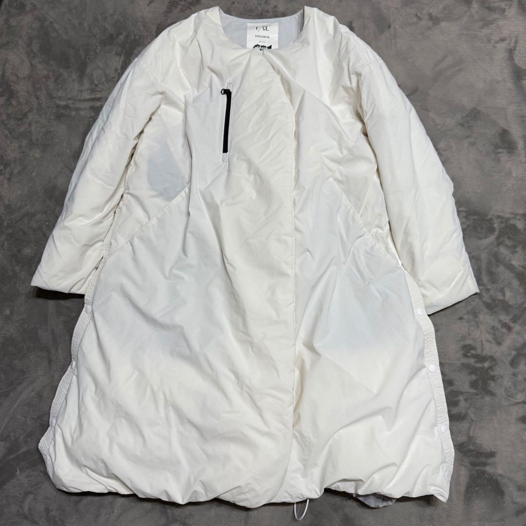 Y*N様 F/CE Nanga エフライト ダウンコート　ユニセックス　白 カラ F/CE Nanga エフライト ダウンコート ユニセックス 白 カラーレス