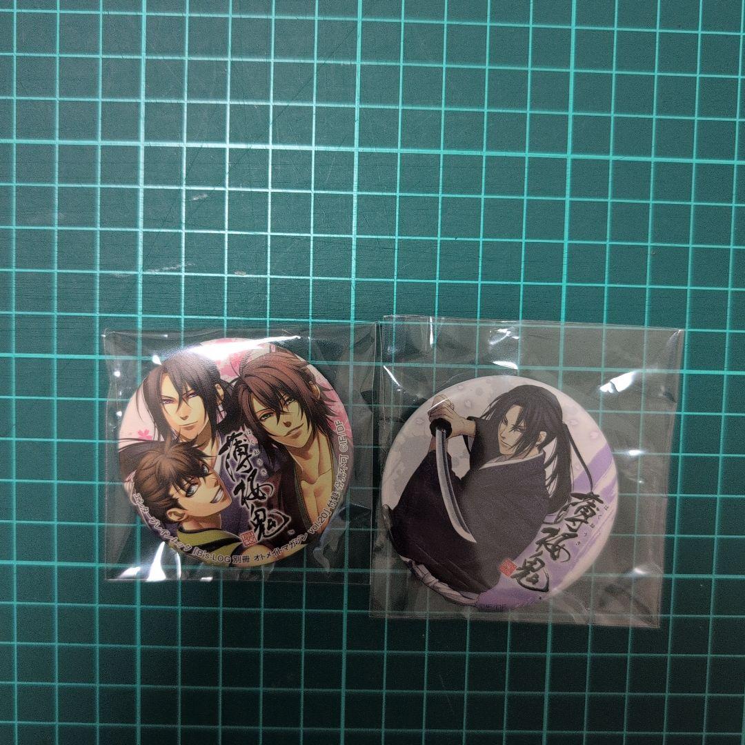 薄桜鬼 缶バッジ マグネット 土方歳三 - メルカリ