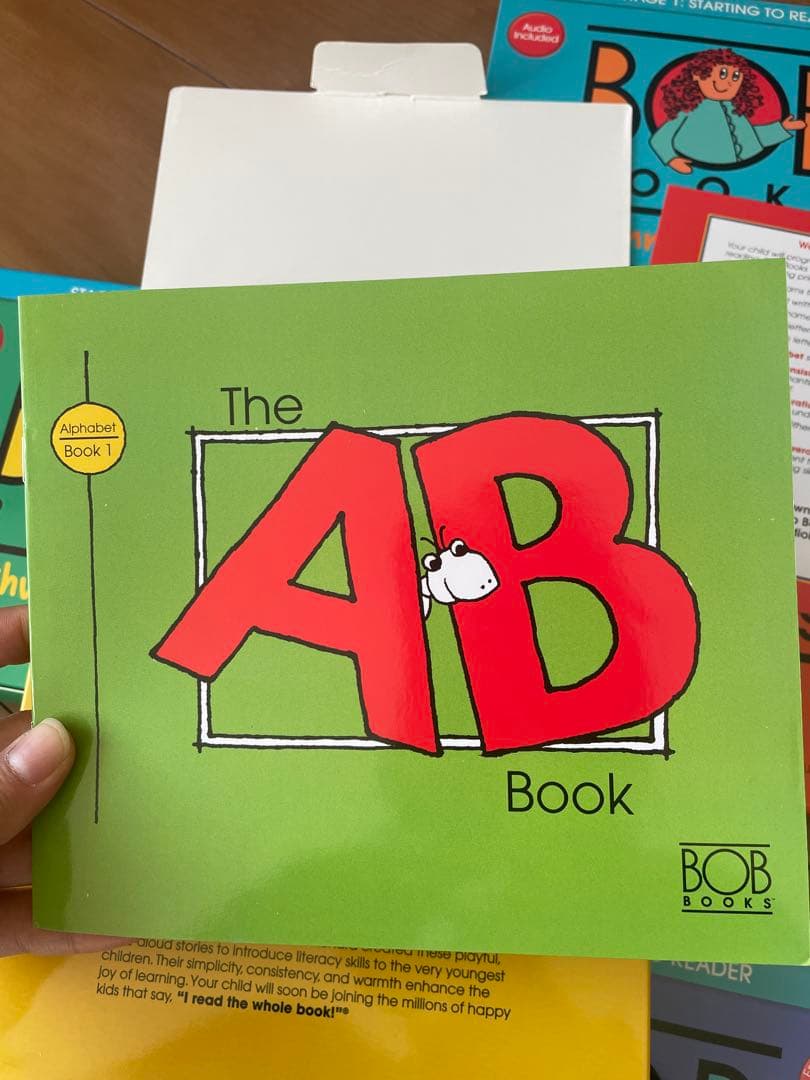 BOB books 6セット英語絵本 英語教材 音声あり - メルカリ