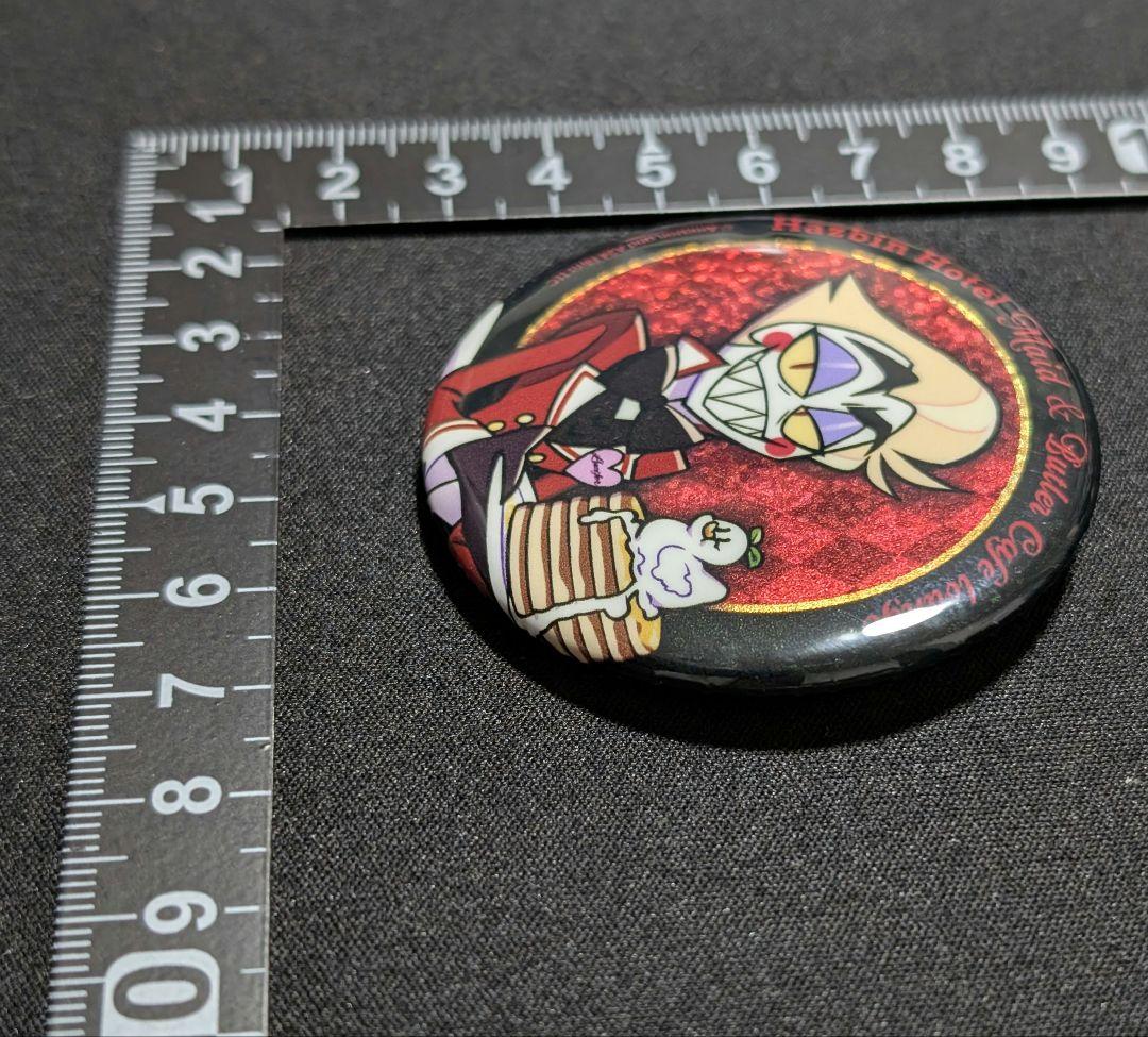 ハズビンホテル アニメイトカフェ ルシファー 缶バッジ Hazbin Hotel