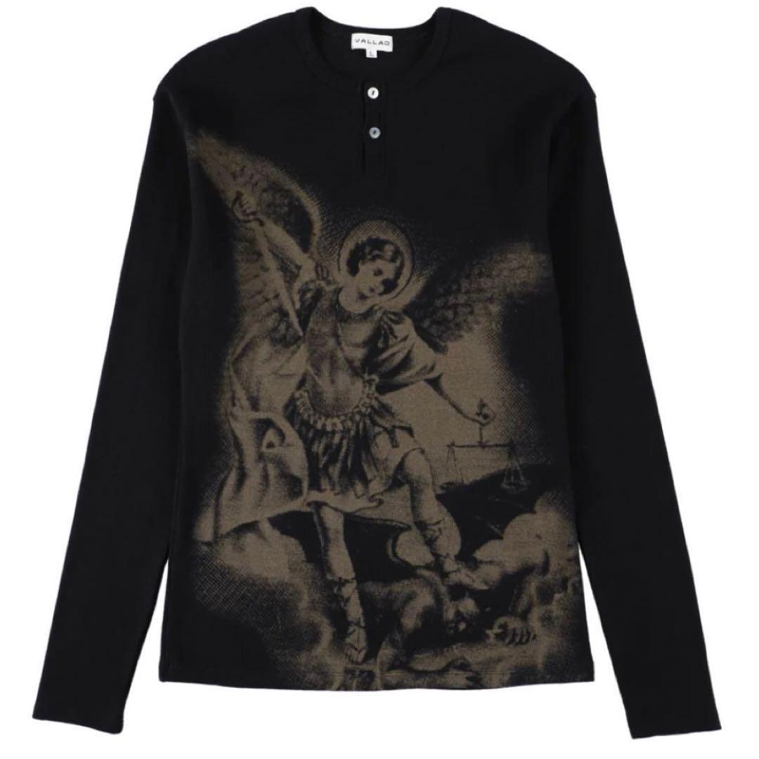 VALLAD V.HENRY NECK L/S ブラック iO着用 サーマル - メルカリ