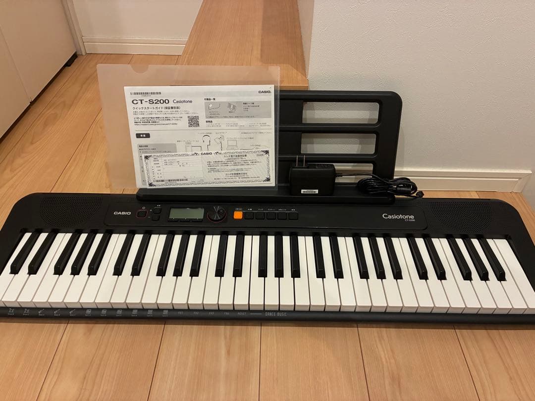 CASIO CT-S200BK ほぼ未使用　美品 CT-S200BK | Casiotone | CASIO