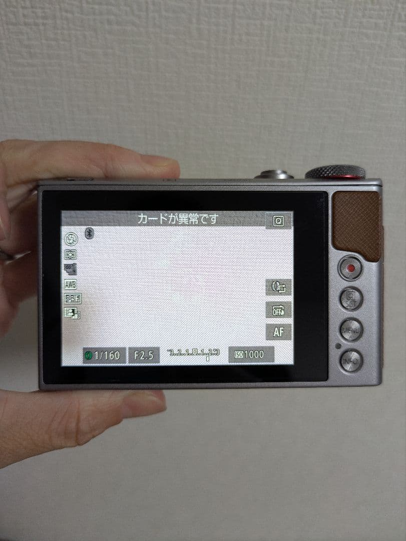 CanonPowerShotG9XMarkIIジャンクSDカードエラー動作不安定 - メルカリ