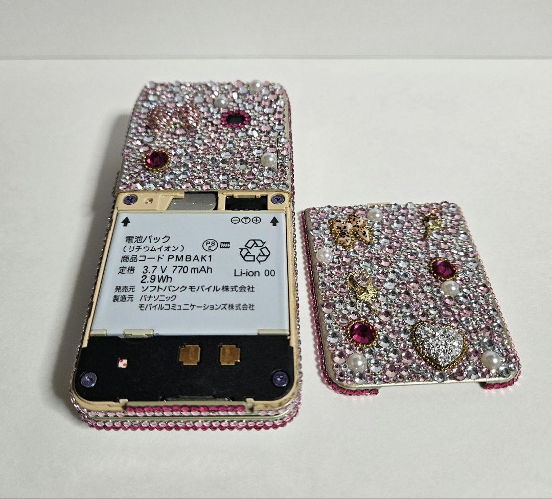 ハート②】デコ電/平成レトロ/ガラケー/ギャル/GAL/キティ/凸電 - メルカリ