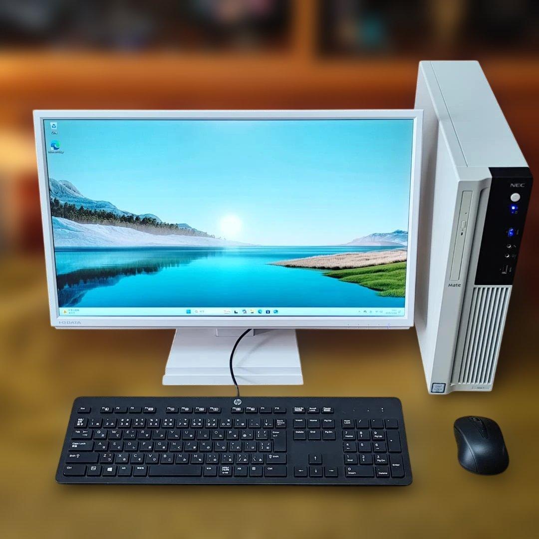 最新OS Windows11搭載 NEC デスクトップPC SSD i3