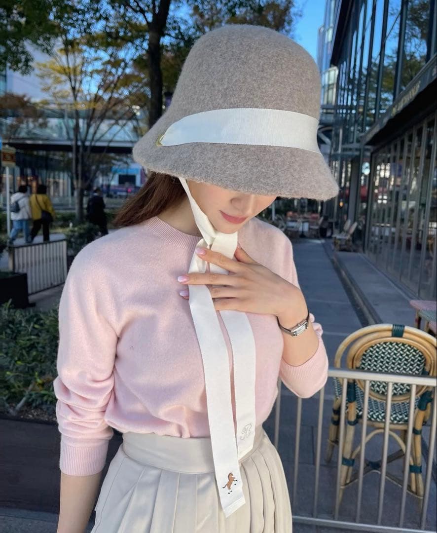 bibiy.ビビィオリジナルカスタマイズハット　帽子 BIBIY. MADE | B. CLUB CAP IVORY｜Bibiy.