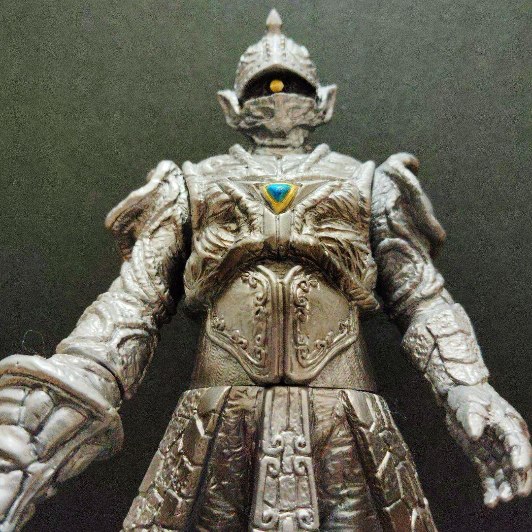 絶版 怪獣ソフビ 金属生命体アパテー バンダイ1998 ウルトラマンガイア