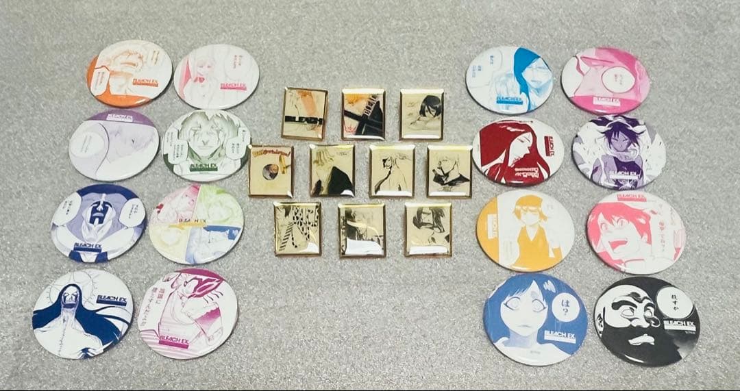 BLEACH EX. オリジナル名シーン缶バッジ＋オリジナルピンバッジ セット BLEACH EX. オリジナル名シーン缶バッジ＋オリジナルピンバッジ セット
