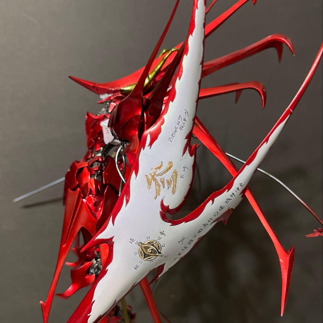海洋堂ガレージキット　FSS \"超\"騎士団機 ［焔星］1／100 塗装完成品