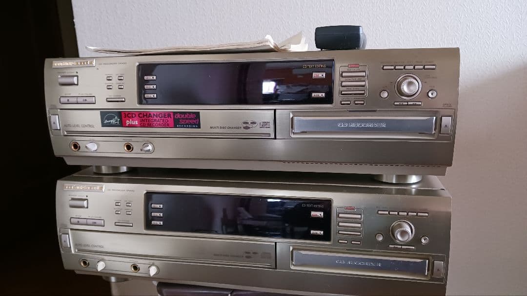 marantz　dr450 動作　おまけあり　リモコン　説明書あり Yahoo!オークション - 【完動品】Marantz マランツ DR450 CDチェンジャ