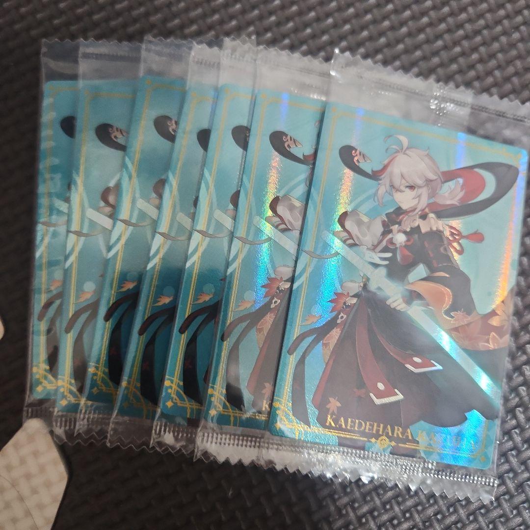 原神 ウエハース2 楓原 万葉 7枚セット - メルカリ