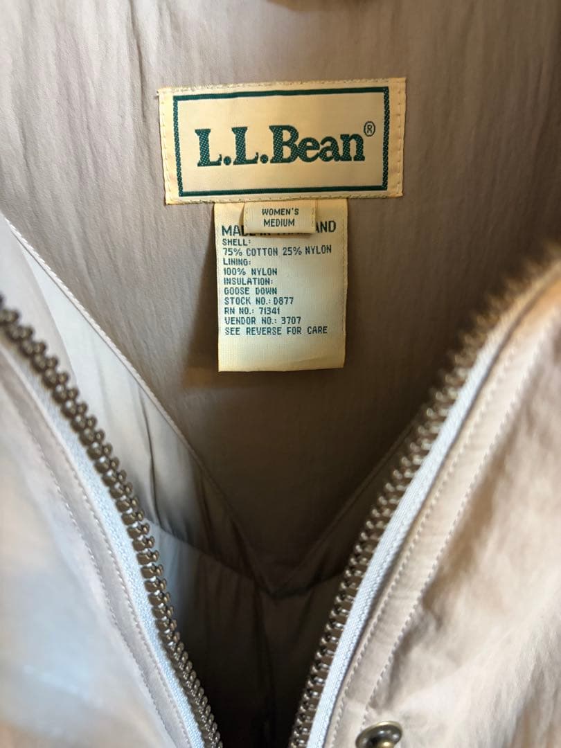 L.L.Bean 80s〜90s バクスターステートパーカー　グースダウン