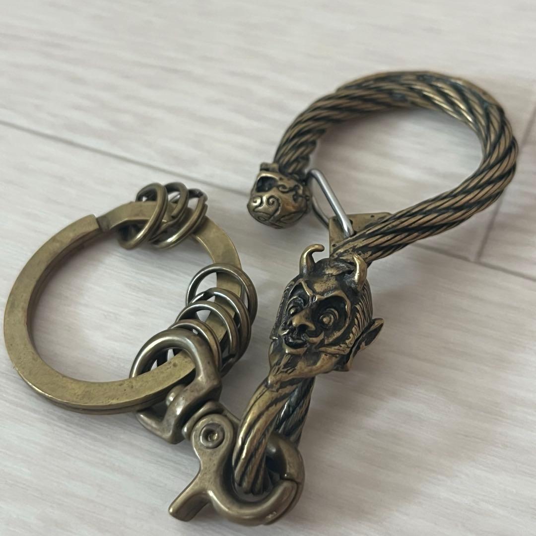 【名作】ギャングスタービル × ガルシア カラビナ キーチェーン キーリング 名作】ギャングスタービル × ガルシア カラビナ キーチェーン