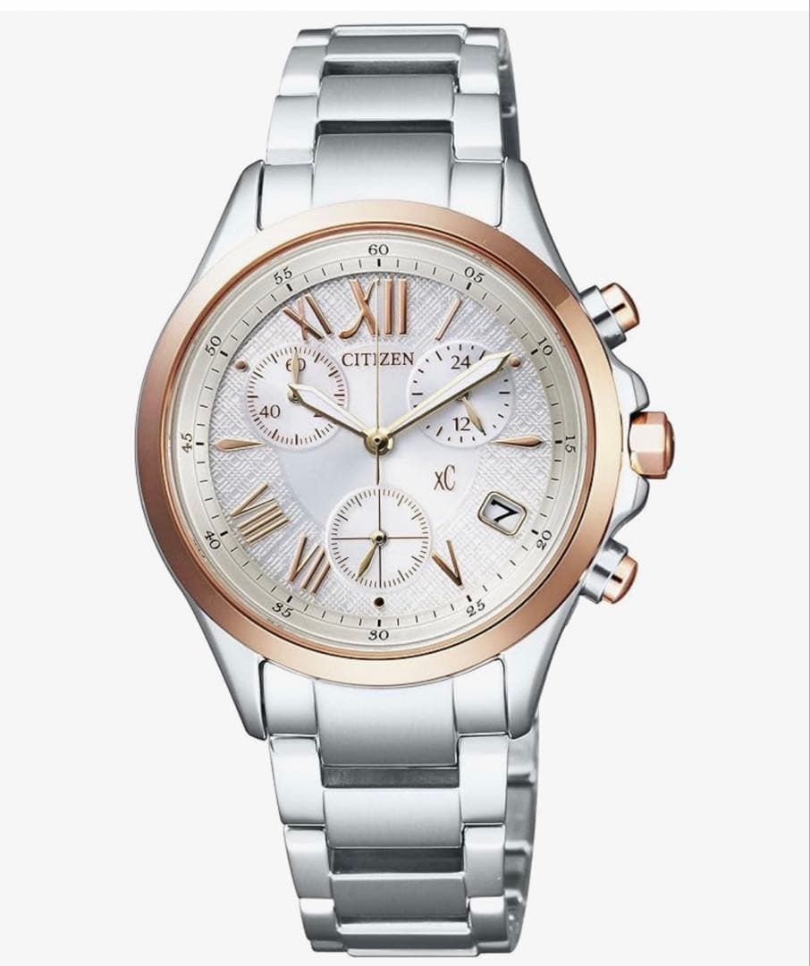 シチズン 腕時計 レディース FB1404-51A クロスシー xC 美品 楽天市場】シチズン クロスシー FB1404-51A CITIZEN XC クロノグラフ