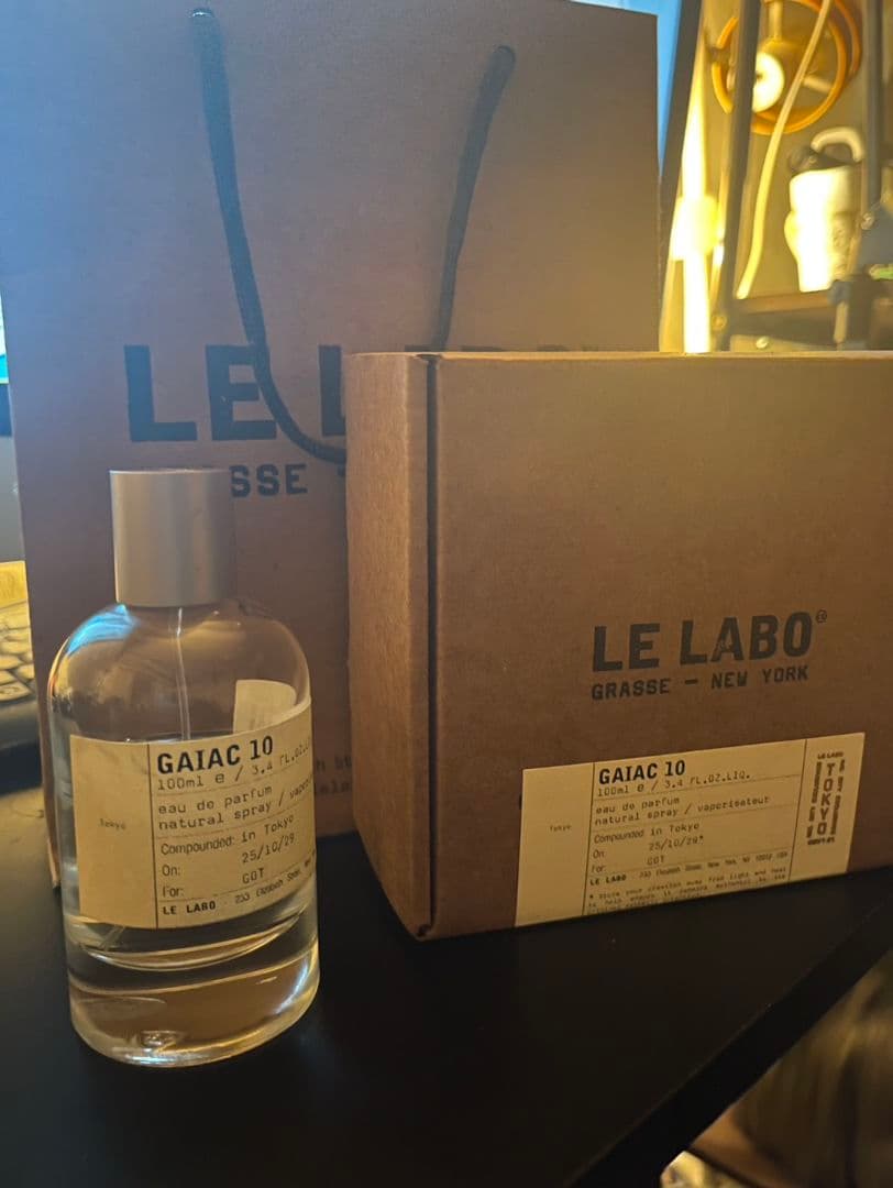 ルラボ GAIAC 10 ガイアック10 100ml 残量約7割 正規品 楽天市場】ルラボ LE LABO ガイアック10 東京限定 100ml GAIAC 10 香水