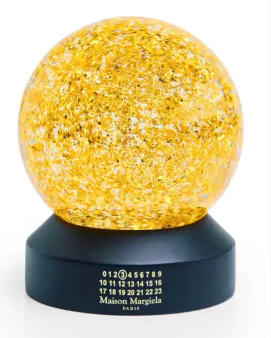 メゾンマルジェラ スノードーム グリッター グローブ ホリデー 限定