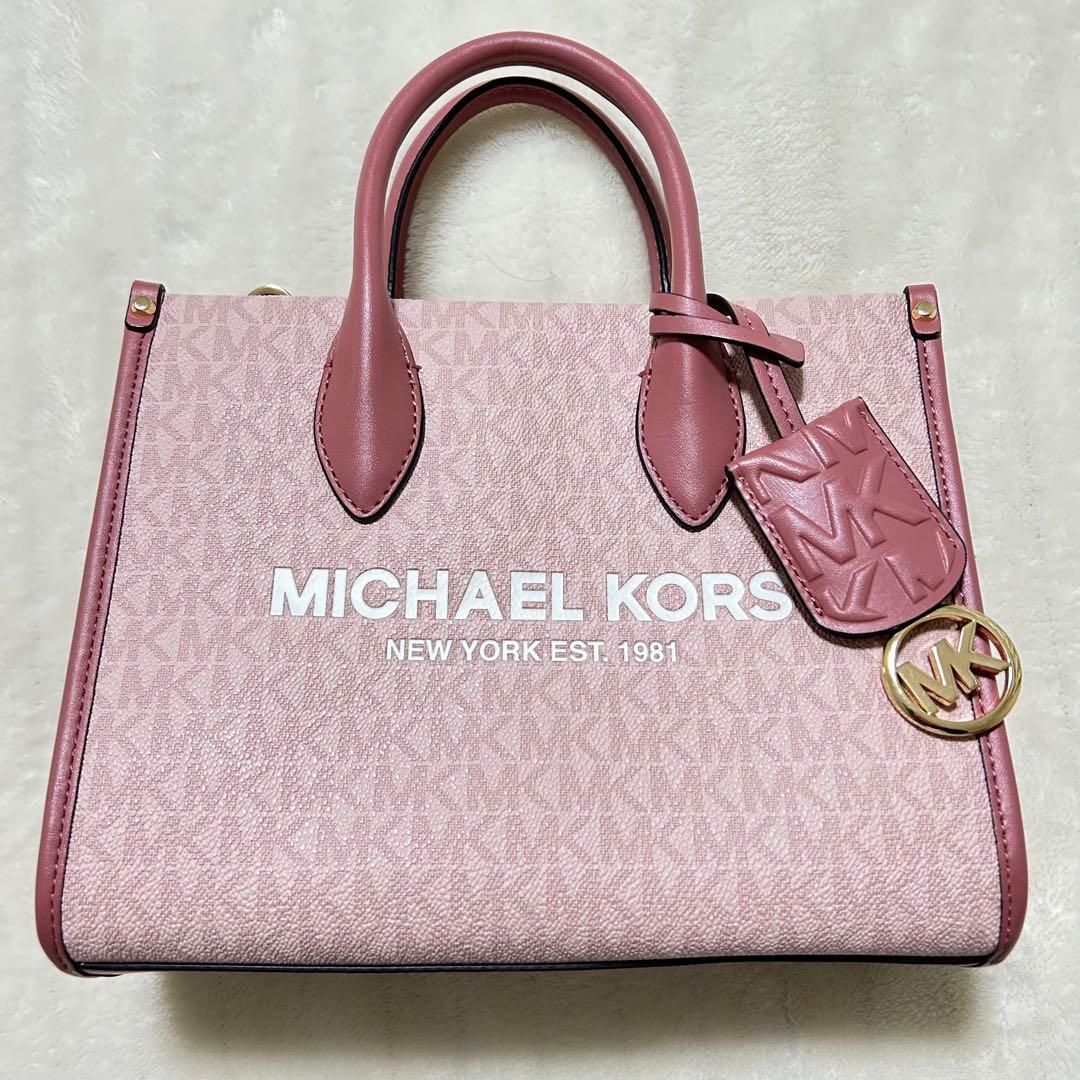 MICHAEL KORS マイケルコース バッグ ピンク - メルカリ