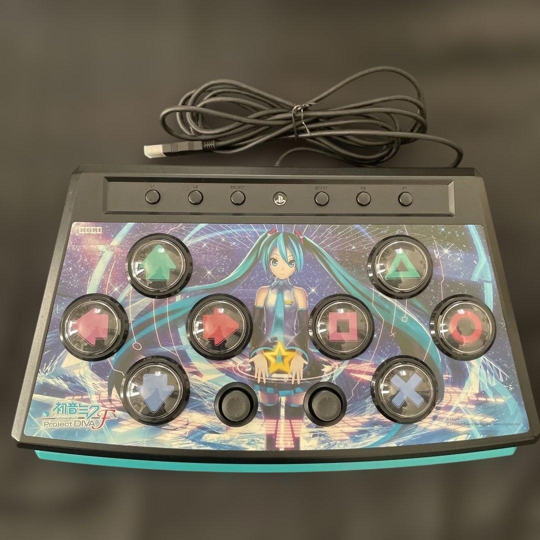 美品★PS3用 初音ミク -Project DIVA- F 専用ミニコントローラ