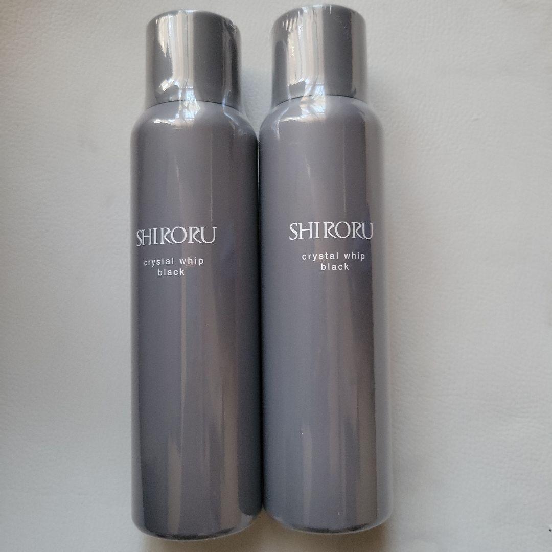 SHIRORU crystal whip black 120g 2本セット - メルカリ