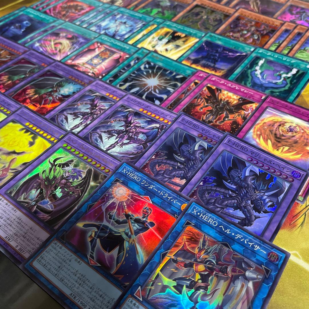本格構築 ユベルE-HEROデッキ イービルヒーローデッキ シニスター