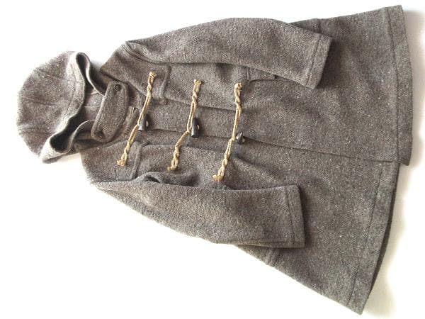 ローブス＆コンフェクションズ ネップウール ダッフルコート 1 男女