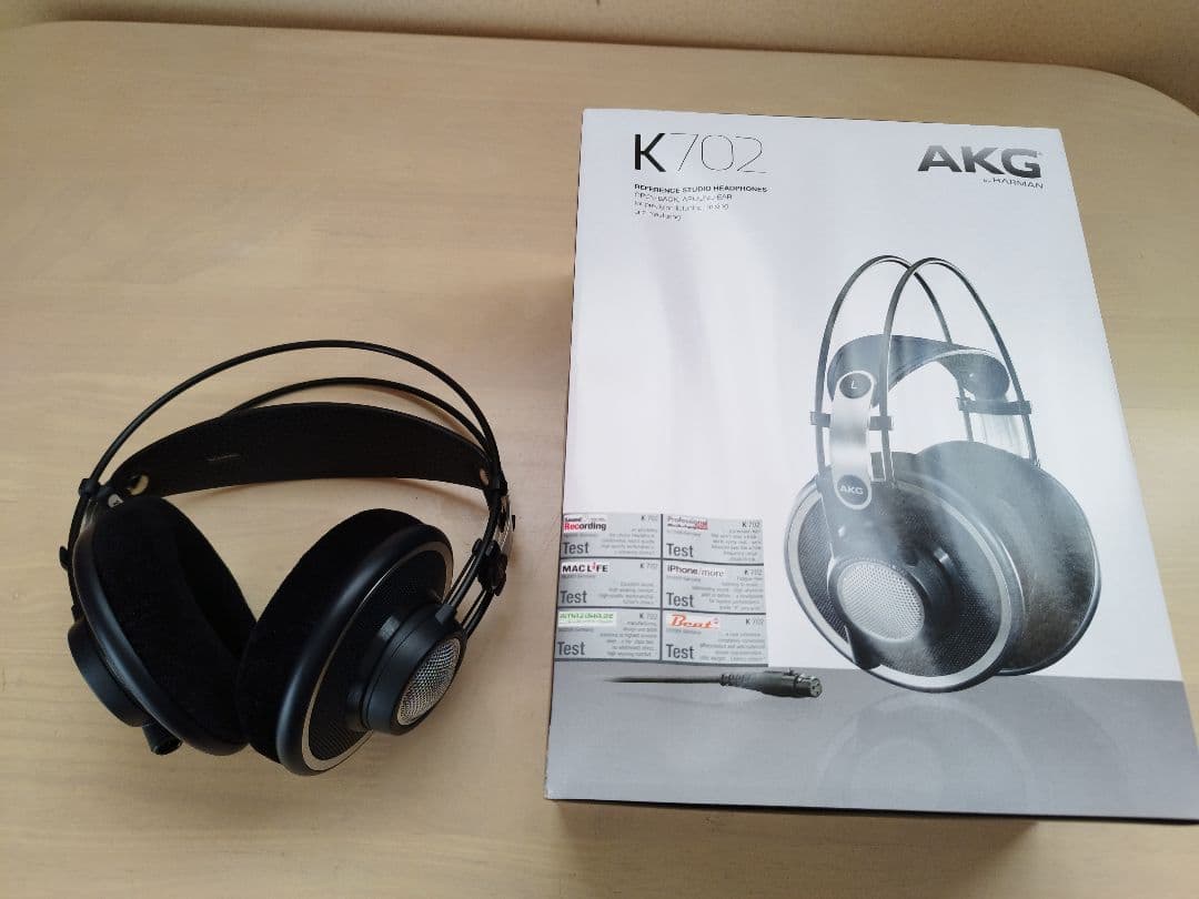 AKG ( アーカーゲー ) K702 開放型ヘッドホン AKG K702 開放型ヘッドホン 3年保証 正規輸入代理店 送料無料