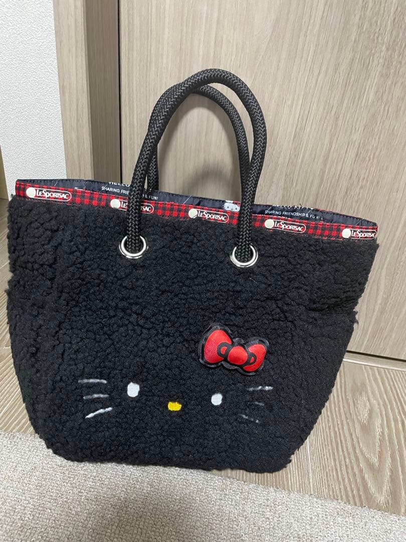 【ラスト一点】レスポートサック×ハローキティトートバッグ レスポートサック×サンリオ・ハローキティのバッグ、誕生当初のハロー