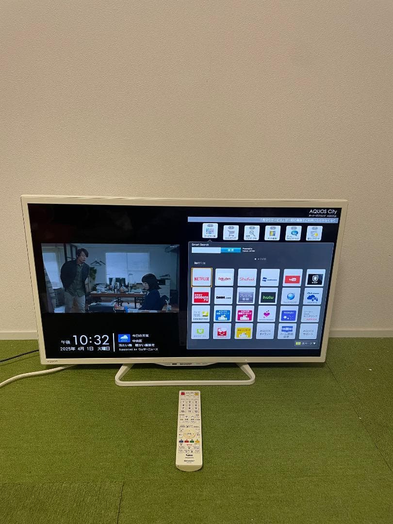 MASA 液晶テレビ 32V型 AQUOS LC-32W35 ハイビジョン MASA 液晶テレビ 32V型 AQUOS LC-32W35 ハイビジョン シャープ、無線