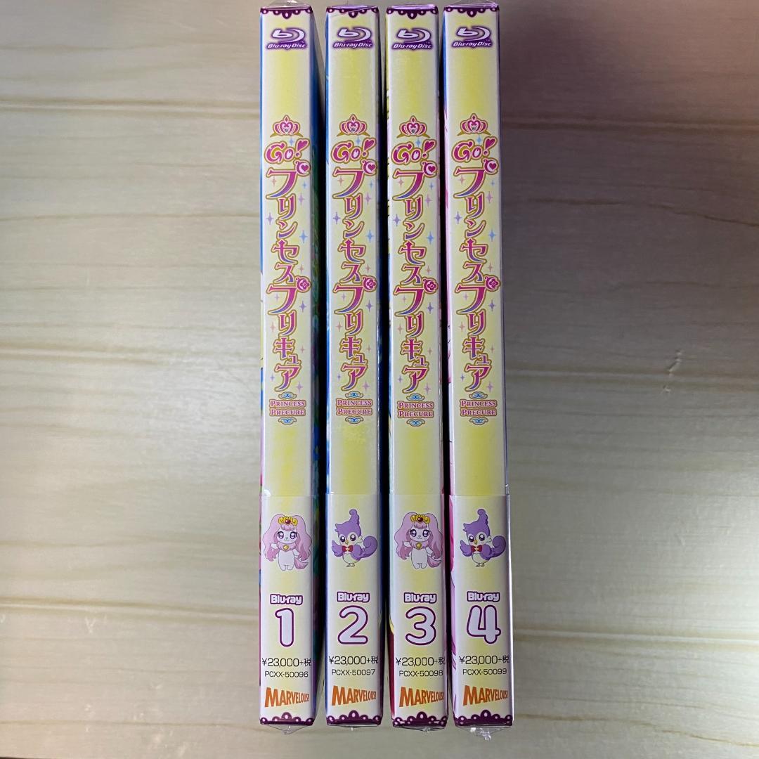 未開封】GO！プリンセスプリキュア ブルーレイ 4巻セット - メルカリ