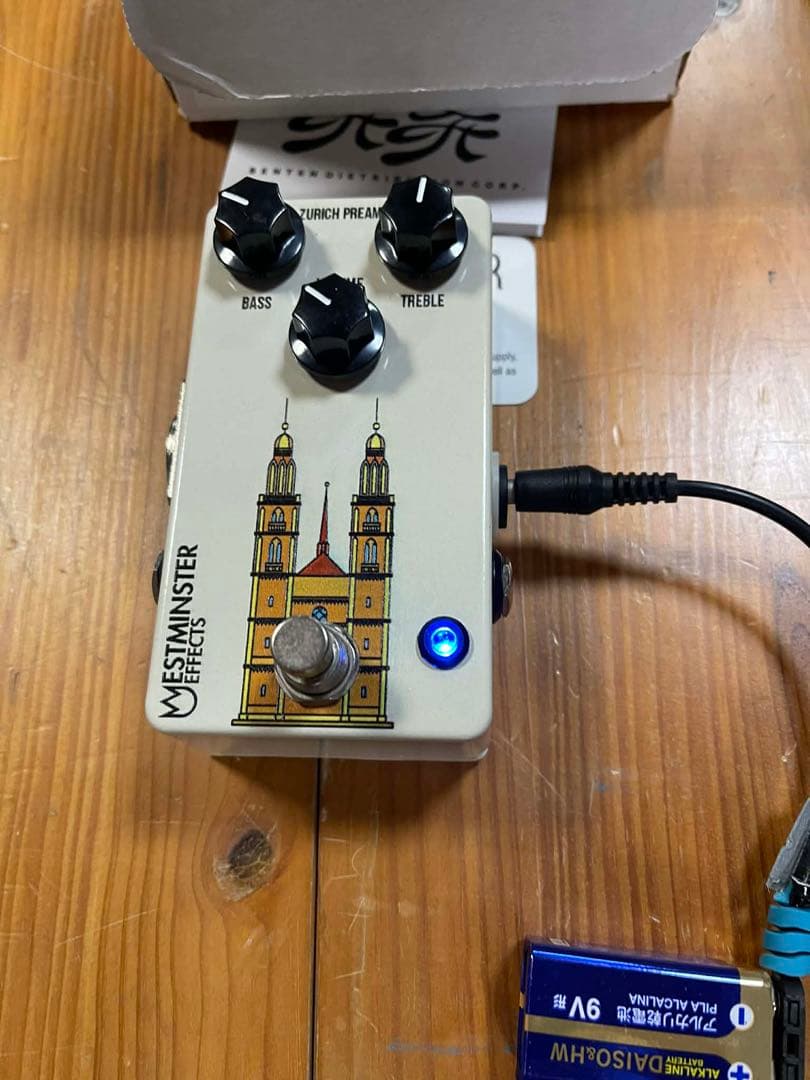 ギター Westminster Effects WE-ZP Zurich Preamp Westminster Effects WE-ZP Zurich Preamp プリアンプ ギター