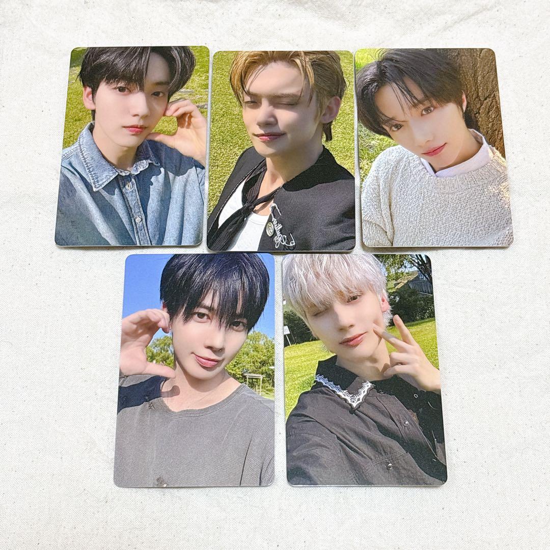 TXT MOAZONE トレカ 5 枚コンプセット FC特典 - メルカリ