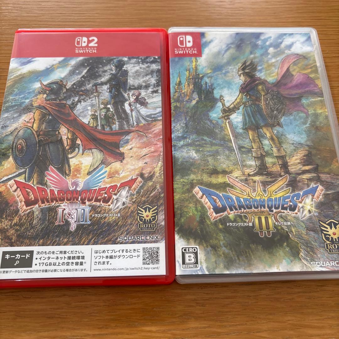 Switch2ドラクエ1&2Switchドラクエ3 2点セット Amazon.co.jp: ドラゴンクエストI＆II - Switch2 : おもちゃ
