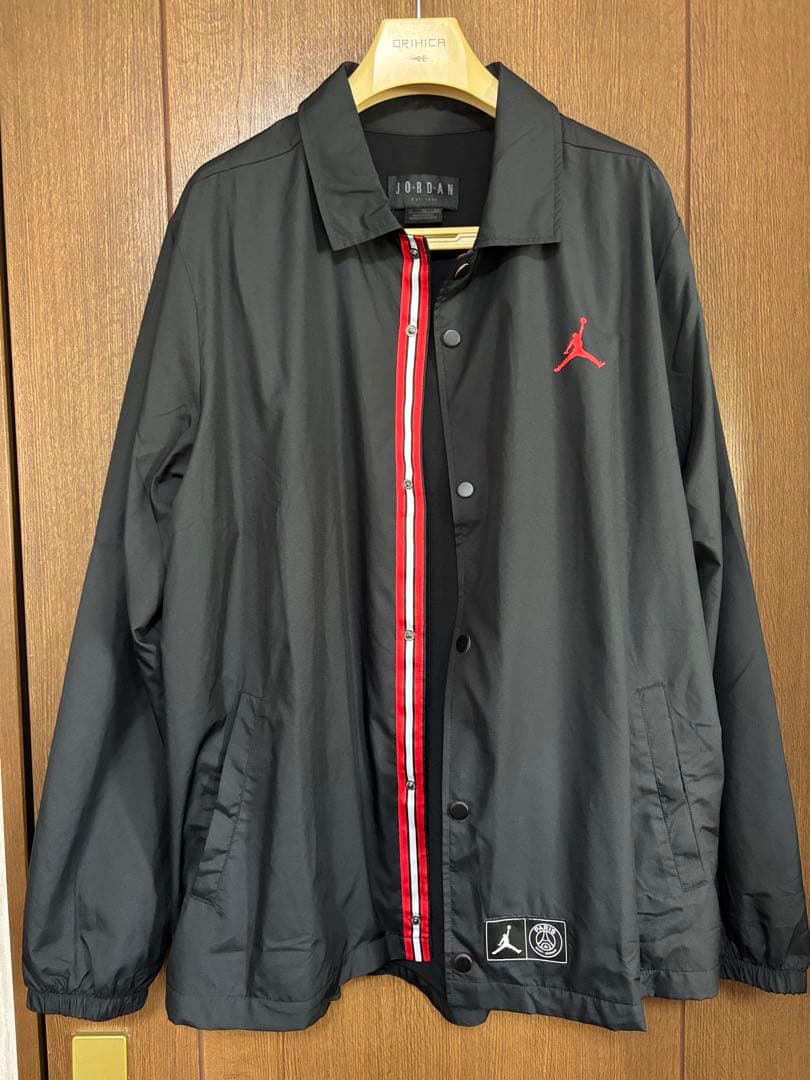 春物 XL希少サイズJordan.ジョーダンPSG黒x赤コーチJK.美USED - メルカリ
