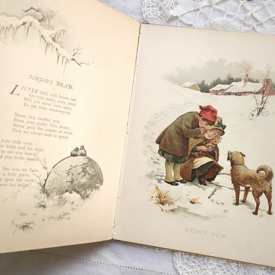 超稀少1888ハリエットベネット絵本 洋書 児童書 アンティーク