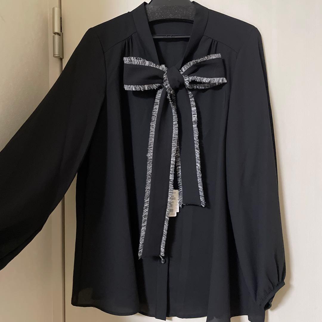 新品】ヤマダヤ 福袋 fennel リボンタイブラウス ブラック - メルカリ