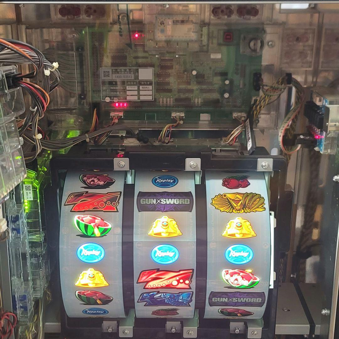 X'mas価格】ガンソード ガンXソード コイン不要機 スロット 実機
