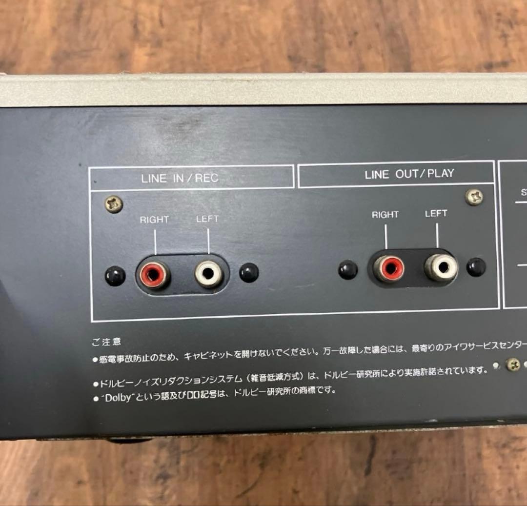 D-1 ジャンク品 アイワ AIWA オートリバースカセットデッキ - メルカリ