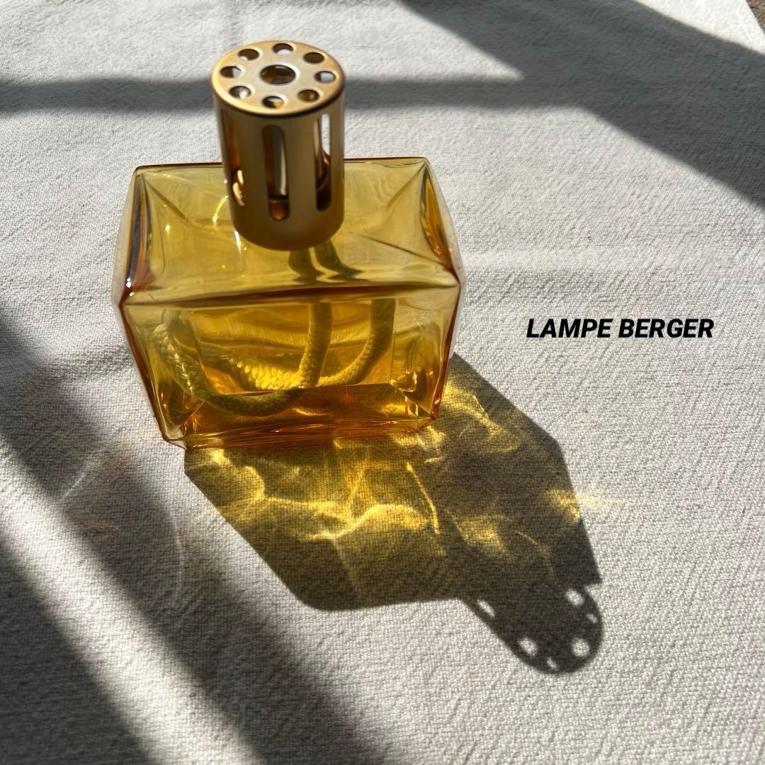 正規品】ランプベルジェ アロマランプ アンバー スクエア - メルカリ