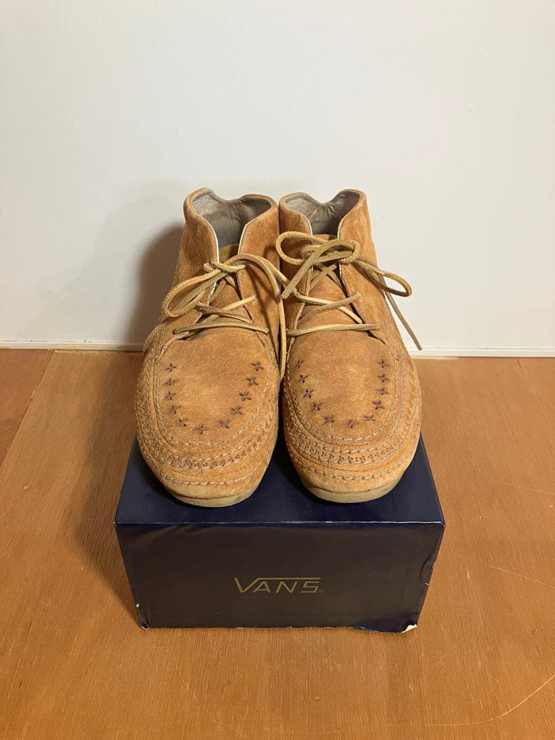 VANS モカシン US9 27 Vault Akat LX Vans Vault OG Authentic LX (Canvas) Black True White Womens