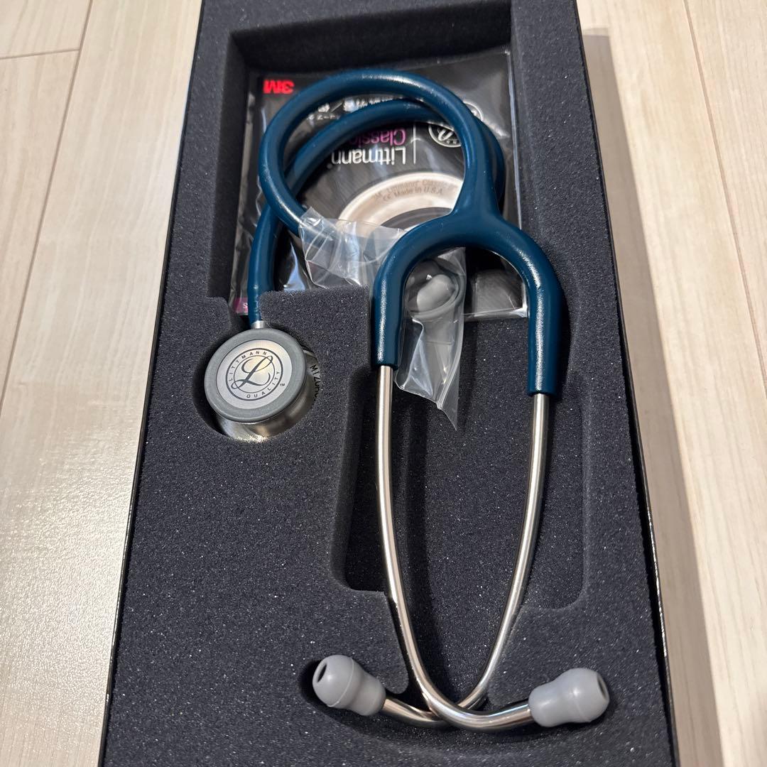 Littmann Classic III 聴診器 ブルー 3M リットマン クラシックIII ステソスコープ: ナースグッズ・医療雑貨