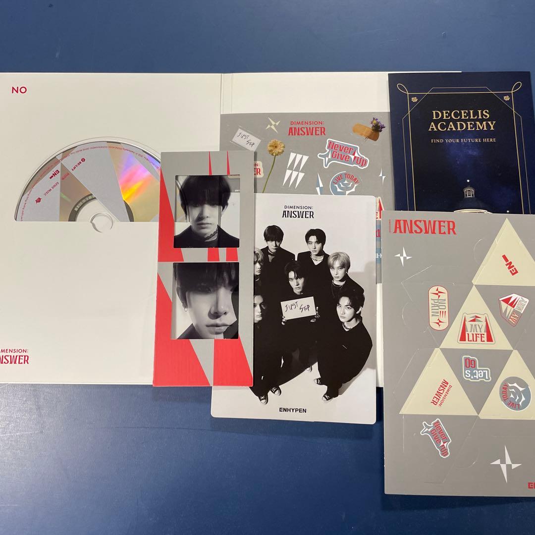 ENHYPEN ANSWER アルバム ヒスン トレカなし - メルカリ