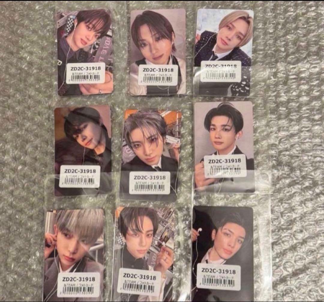 andTEAM 月狼 ユニバ 先着特典トレカ コンプ9枚セット - メルカリ