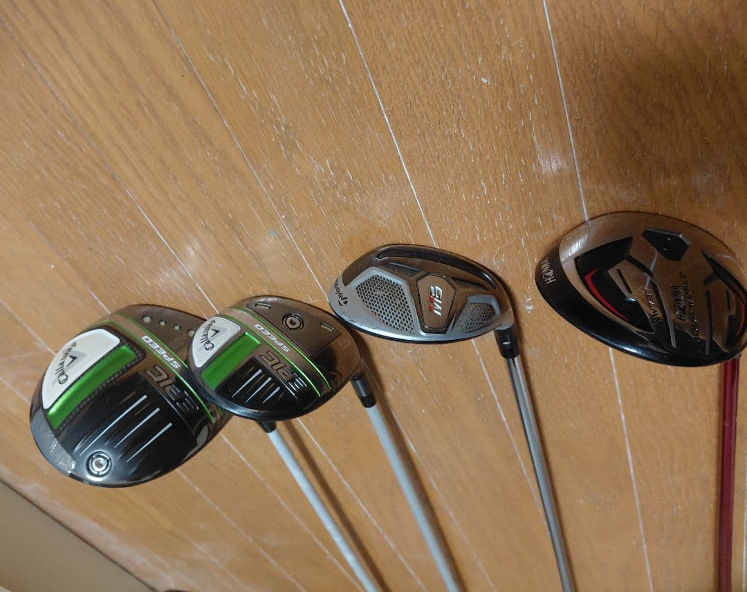 キャロウェイ 1w, 5w,ホンマ3w,テーラーメイド4u,4本セット Callaway（キャロウェイ） 「爆買WEEK限定！3月1日まで最大5,000円引き