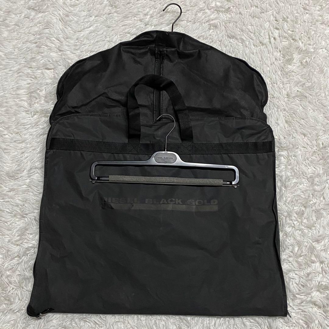 希少・美品】ディーゼル ブラックゴールド・スーツ・セットアップ・黒