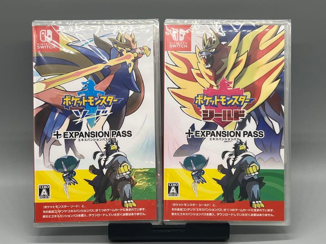 ポケットモンスター ソード・シールド + エキスパンションパス 2本セット Switch ポケットモンスター ソード シールド +エキスパンションパス 2