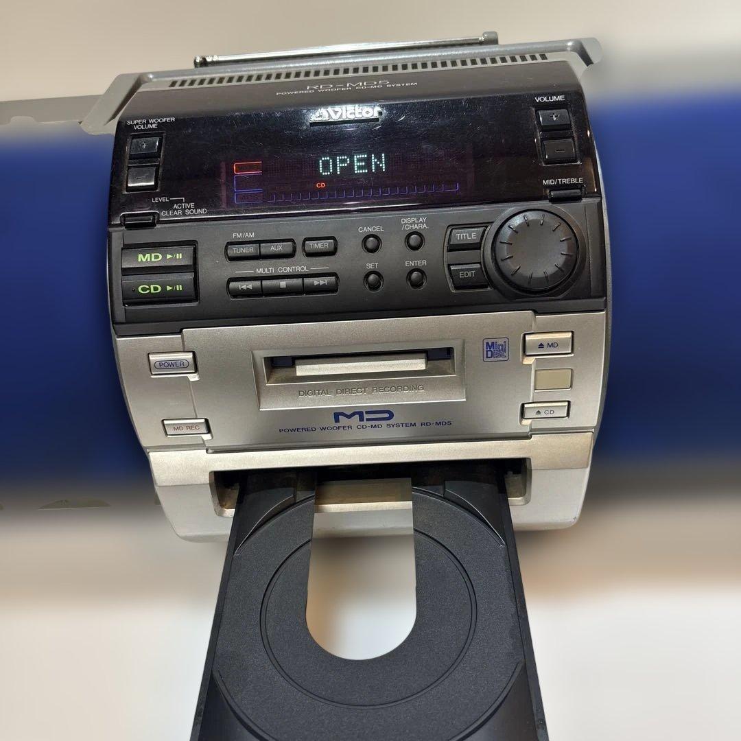Victor RD-MD5 CD再生確認済み 本体のみ - メルカリ