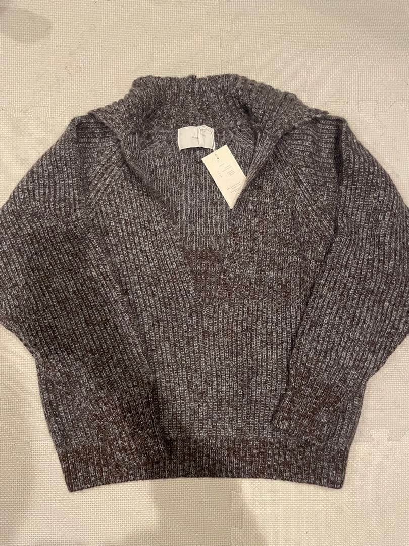新品未使用　SUGARHILL MOHAIR PULLOVER SWEATER SUGARHILL MOHAIR PULLOVER SWEATER(BROWN × CAMEL)｜シュガーヒル