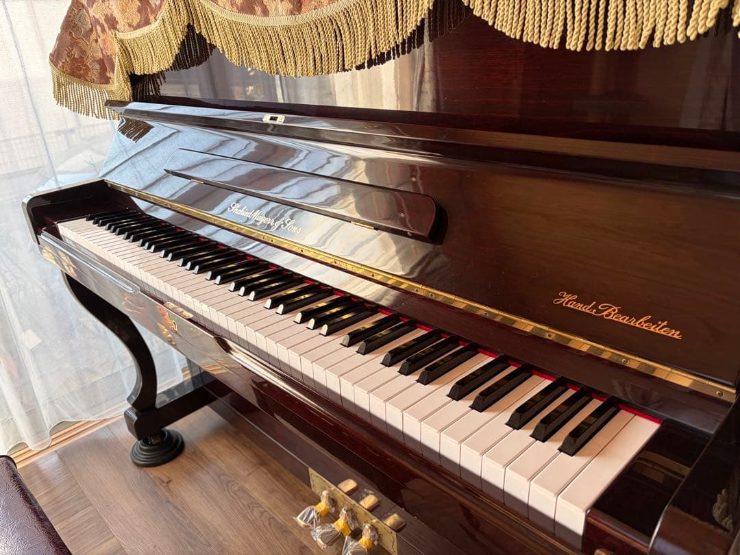 シードマイヤー＆サンズ　アップライトピアノ　国産ハンドメイド　R8年1月調律済 シードマイヤー＆サンズ アップライトピアノ 国産ハンドメイド R8年1月