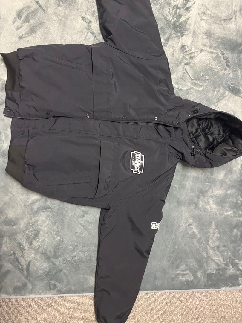 X largeのダウンです XLARGE エクストララージ RIPSTOP HOODED DOWN JACKET | XLARGE